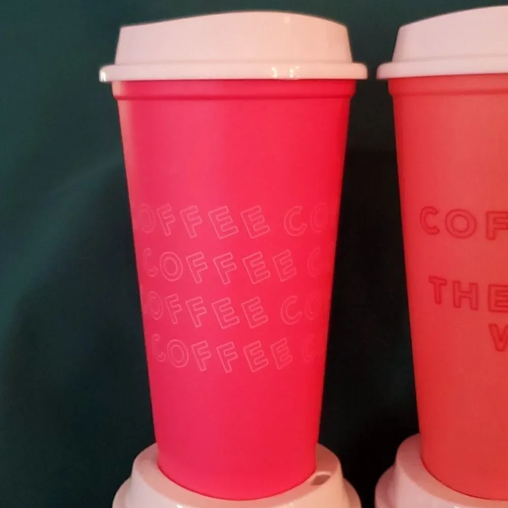 Starbucks Reusable Hot Cups Holiday 16 oz NWT